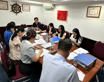 CÔNG ĐOÀN CÔNG TY CP VẬN TẢI BIỂN SÀI GÒN TIẾP ỦY BAN KIỂM TRA CÔNG ĐOÀN TỔNG CÔNG TY